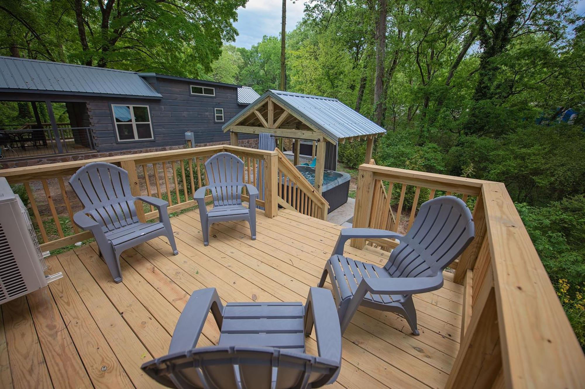 Jake Cabin Luxury Hot Tub Cabin Near Downtown Chattanooga Exterior foto